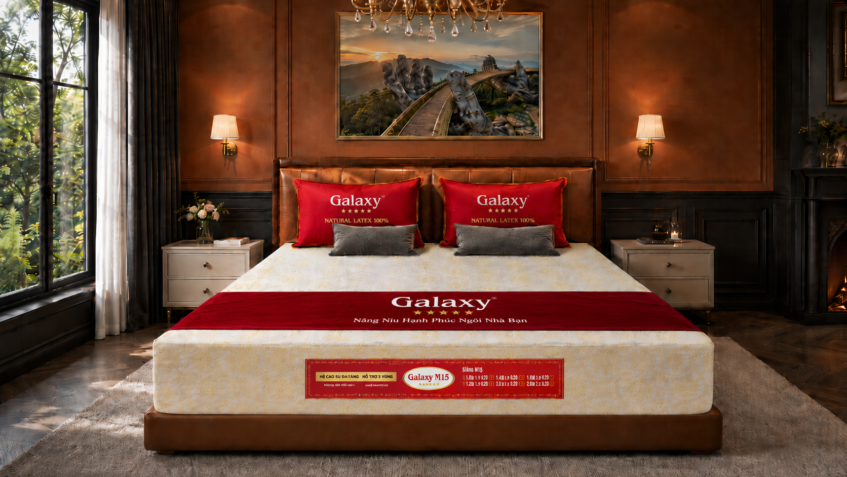 Nệm Cao Su Nhân Tạo Galaxy M15