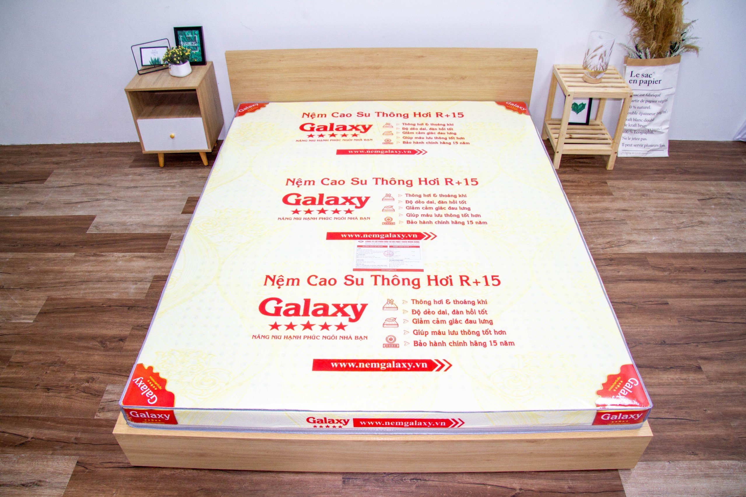 Nệm Cao Su Thông Hơi Galaxy R+15