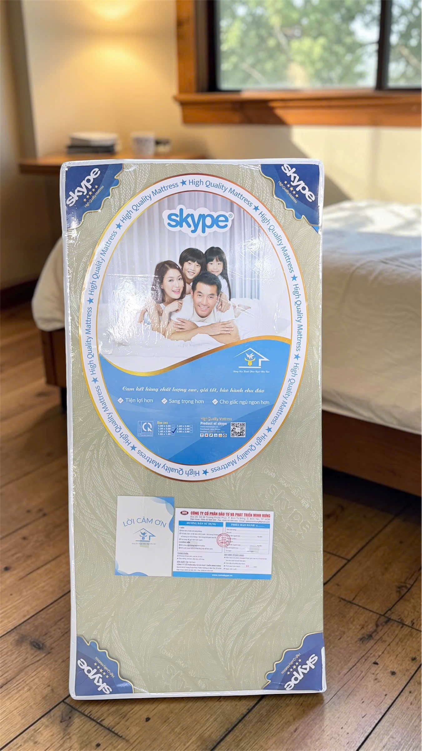Nệm Bông Ép Skype P8 - Ảnh 5