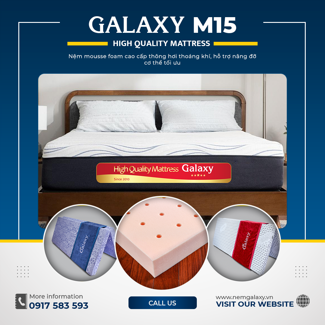 Nệm Cao Su Nhân Tạo Galaxy M15 - Ảnh 5